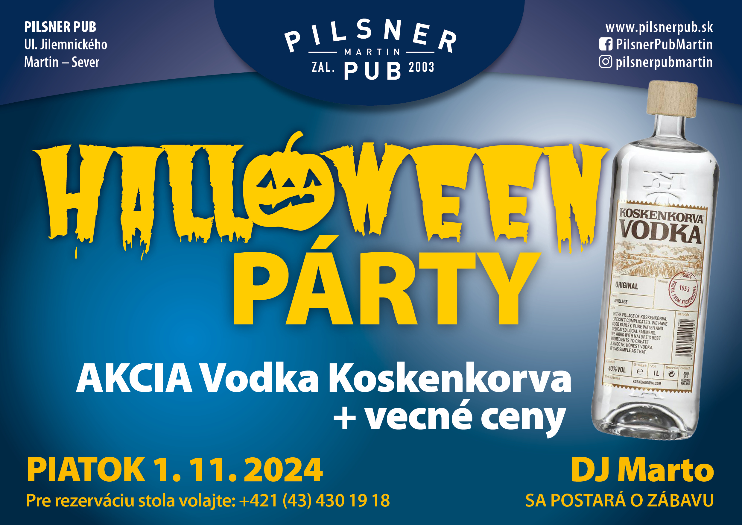 Halloween párty – 01. 11. 2024