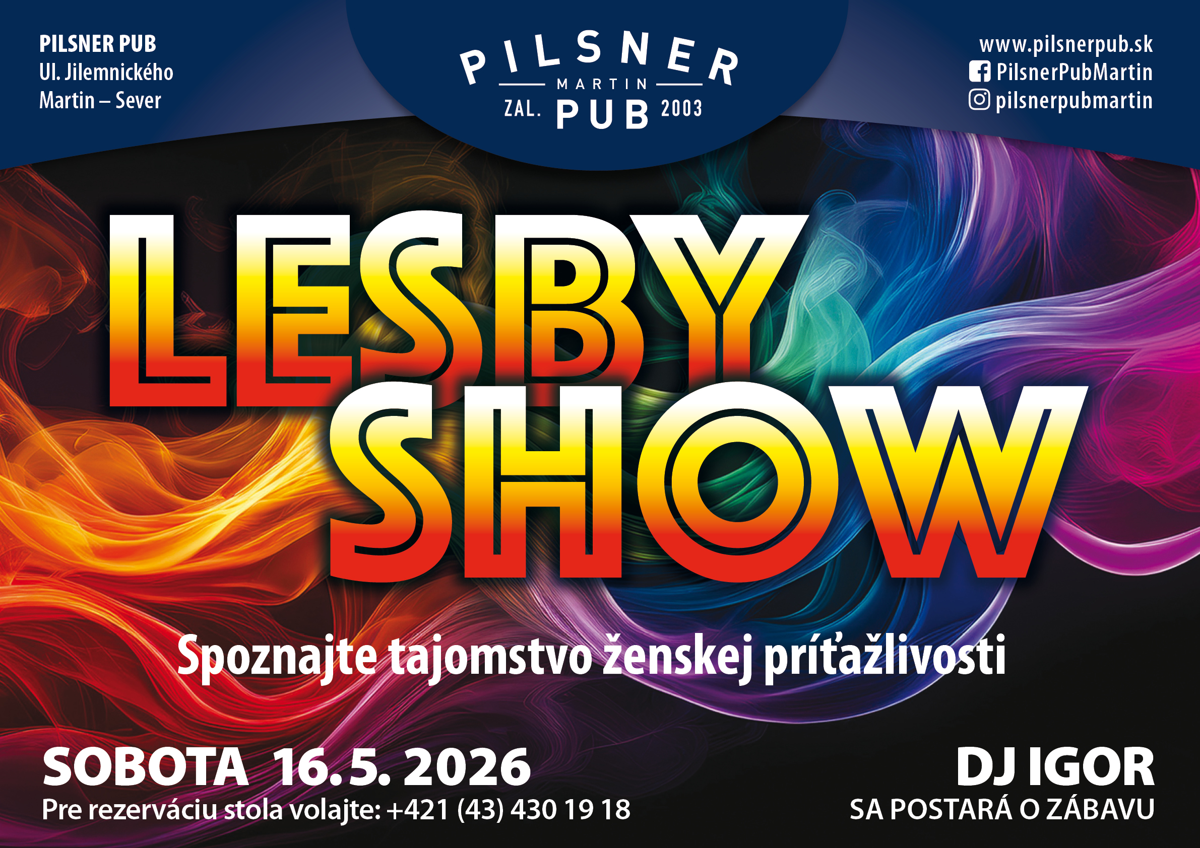 Lesby show – 16. 05. 2026