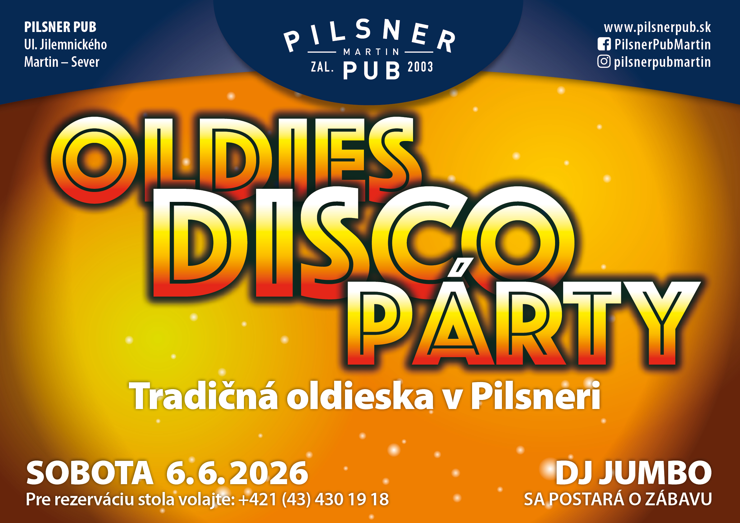 Oldies disco – 06. 06. 2026