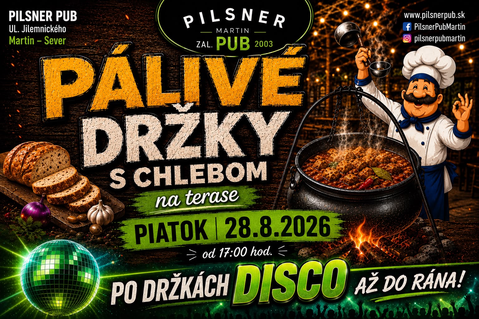 Pálivé držky na terase – 28. 08. 2026