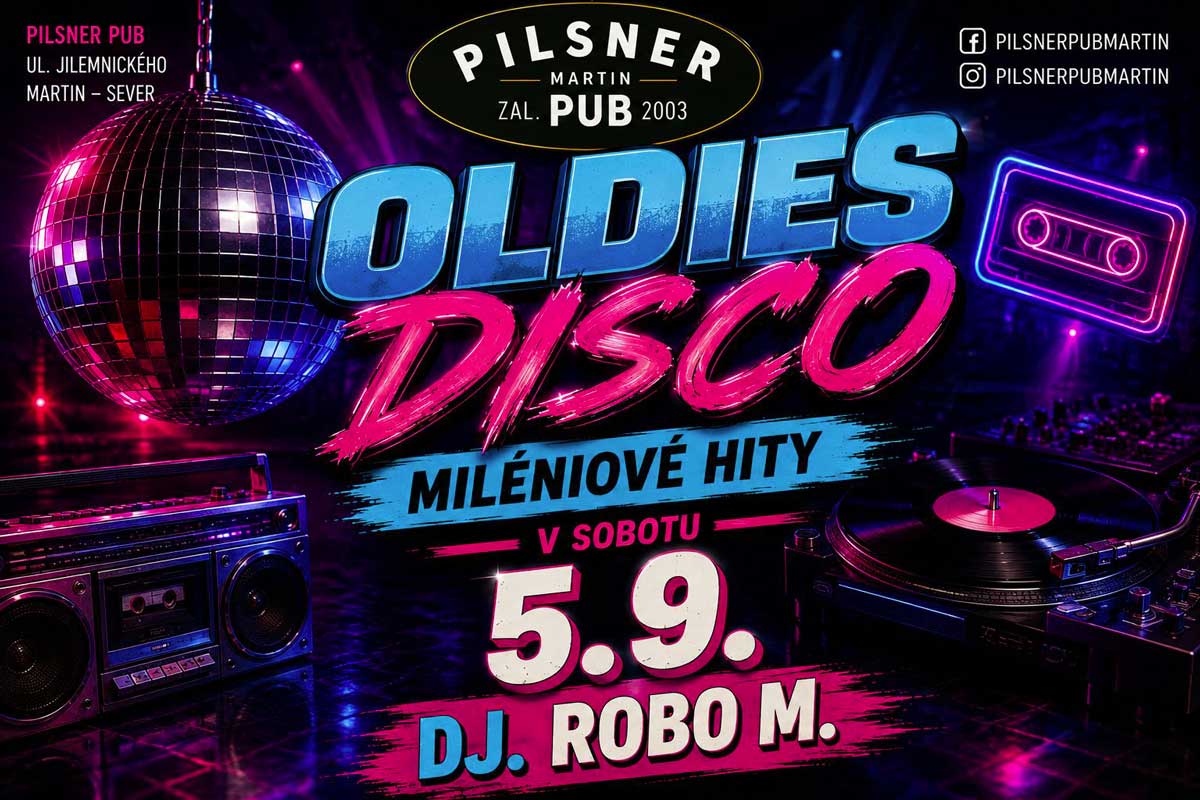 Oldies Disco – 05. 09. 2026
